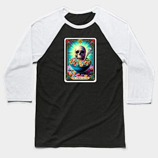 The Cereal Killer Tarot Card Baseball T-Shirt